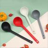 Nonstick Long-handled Silicone Soup Ladle Lightweight Odorless for Kitchen Hot Pot Porridge Cooking Tool