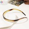 Non-slip Toothed Headband Pressure Hair Bangs Broken Hair Headband Simple Black Brown Face Hair Accessories for Women