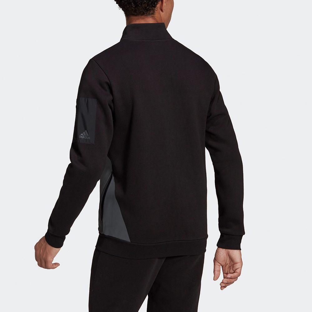 Adidas Jackets Men's Black Stand Collar Moderate Other HI1187