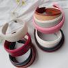 Wide-edge Leather Headband Fashionable Headband High Top Pressure Hair Accessory Hair Clip