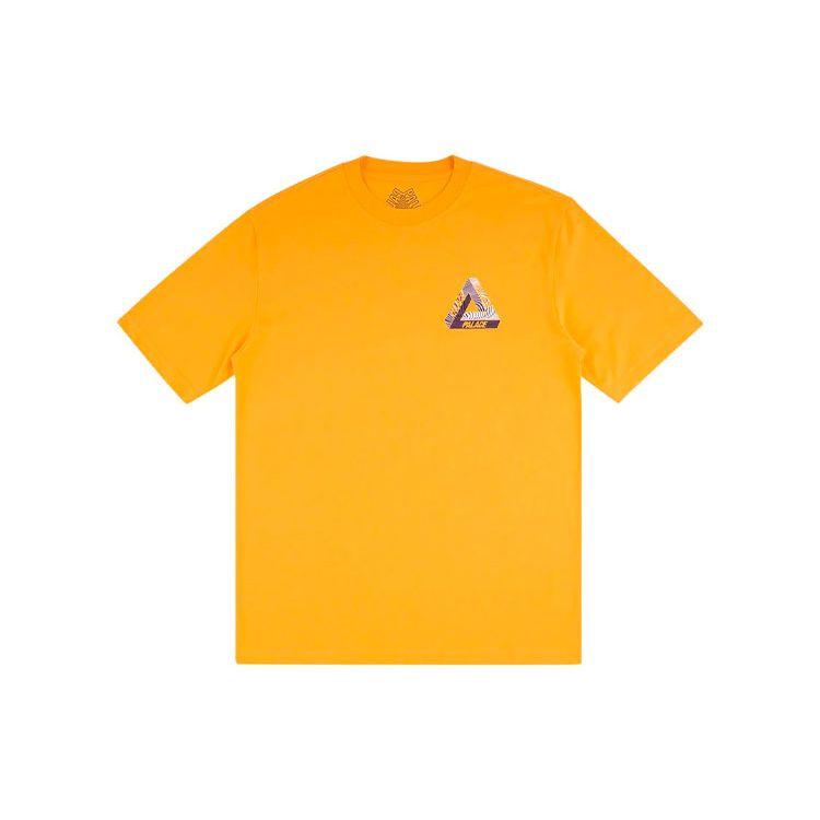 Palace Футболка Tri-Tex Желтые мужские топы P18TS223