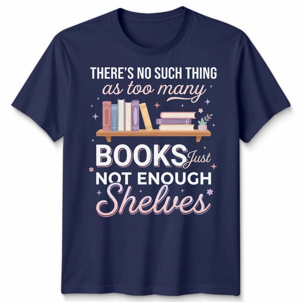 Натуральная Жизнь Книголюбы Унисекс Футболка Не Бывает Слишком Унисекс Книги