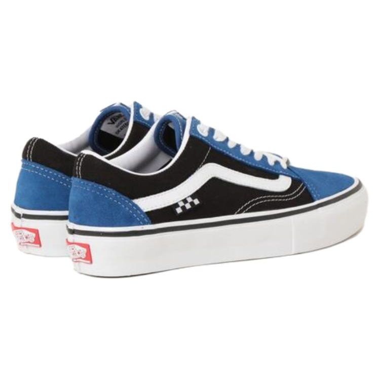 Vans Skate Old Skool Blue Black Unisex Sneakers White VN0A5FCB5YD