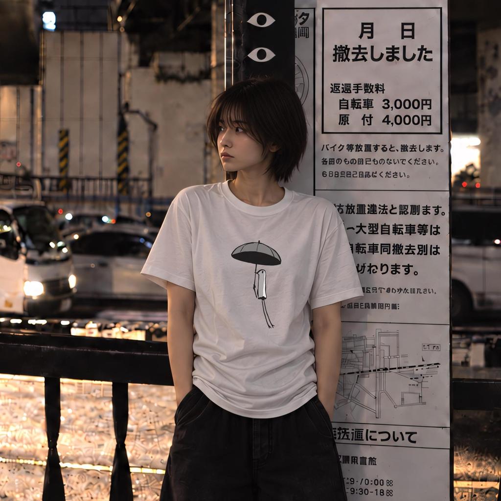 Oyasumi Punpun Umbrella Shirt
