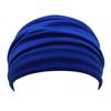 Solid Color Women Wide Sports Fold Hairband Yoga Non Slip Stretch Headband Elastic Running Turban Running Headwrap Hair Band