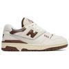Aimé Leon Dore x New Balance 550 Коричневые Унисекс Кроссовки Белые BB550AB1