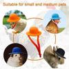 Hat for Hens Tiny Pets Chicken  Household Pets Head Decor Chicken Hen Top Hat for Rooster Duck Parrot Hamster Poultry
