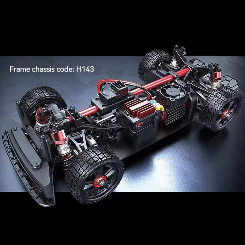 Новый 1/14 полномасштабный RC Drift Car 2.4G 45 км/ч высокоскоростной дрифт ралли автомобиль бесщеточный внедорожный автомобиль с дистанционным управлением для взрослых и детей игрушка для мальчика подарок