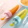 90ML Safe Newborn Baby Feeding Bottle Toddler Silicone Squeeze Feeding Spoon Milk Bottle Training Feeder Food Supplement Tools