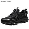 Durable Steel Toe Work Boots Slip-resistant High Top Safety Shoes Kevlar Sole