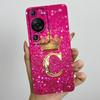 Для Huawei P60 / P60 Pro / P60 Art Чехол для телефона с короной и буквой для пары HuaweiP60 P60Pro P60Art Мягкий силиконовый TPU Защитный корпус