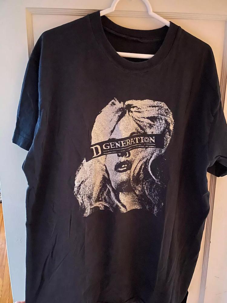 D Generation Glam Punk Band Black Unisex Cotton T-Shirt TA158 Unisex T-Shirt