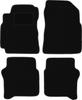 Черные велюровые коврики для: Nissan Primera P12 универсал, седан, лифтбек (2001-2007 гг.)