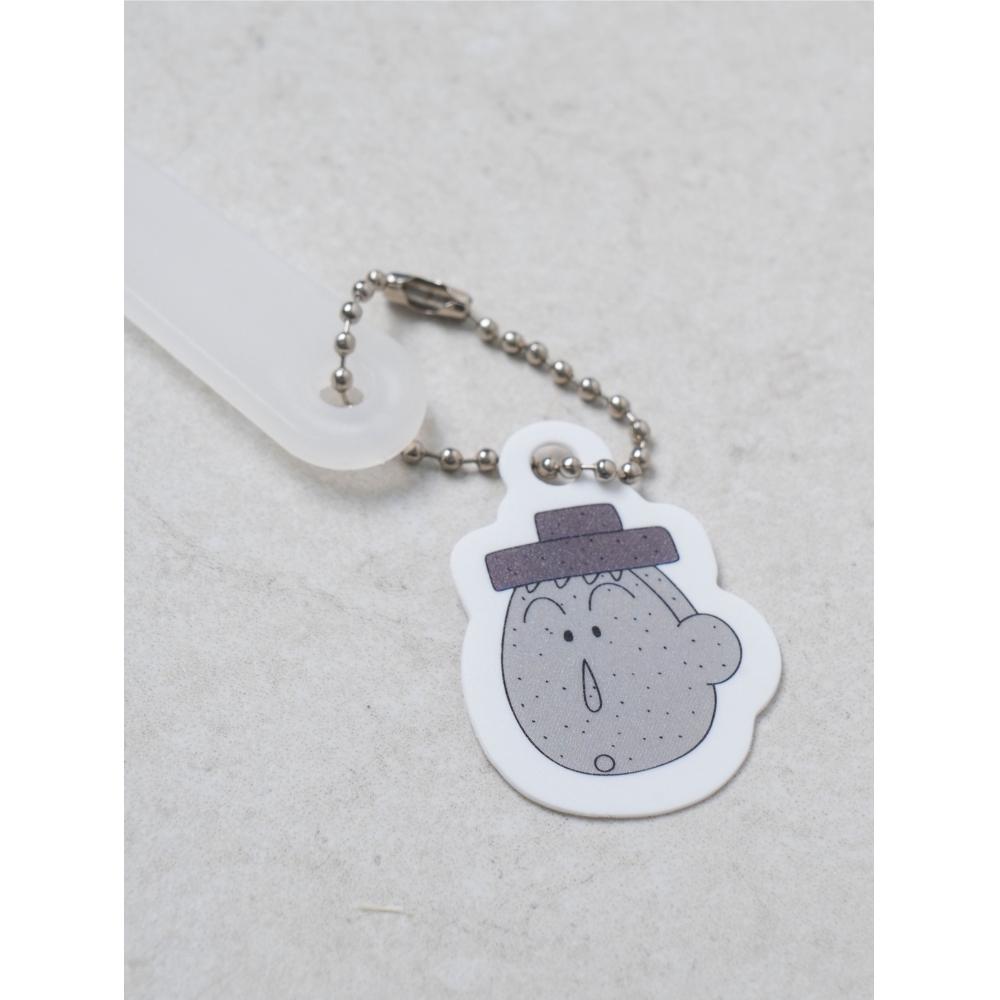 Daiso Ручка-брелок «Утиный нос» Веер