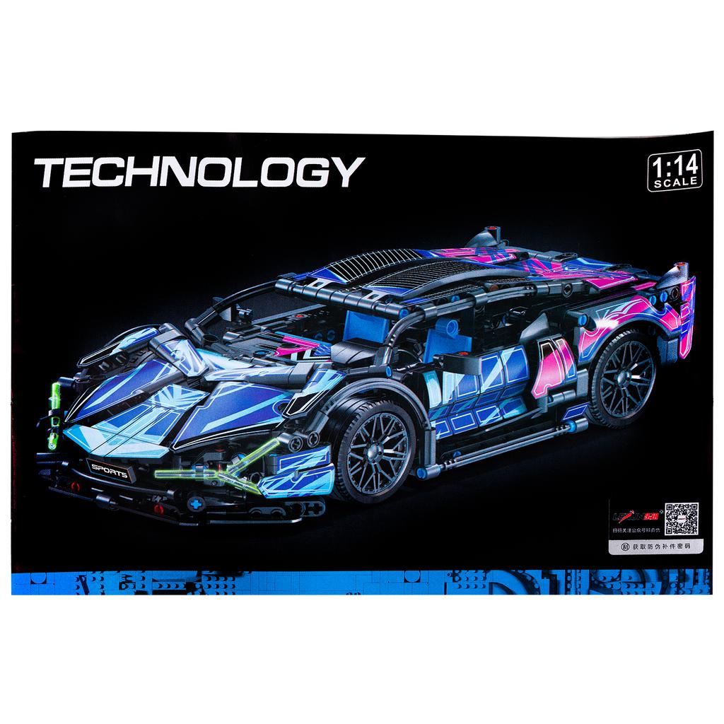 ZESTAW KLOCKÓW KONSTRUKCYJNYCH RTDR457 Cyberpunk Car