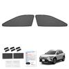 Сетчатые шторки Cartist для Toyota Corolla Cross 10-й серии, солнцезащитные боковые шторки с магнитами, защита от насекомых, УФ, легкие, термозащитные, с зажимами, на клейкой основе, японские