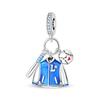 DIY Jewelry Bracelet Accessories Sports Fitness Dumbbells Football Basketball Baseball Charm Charm Charm Beads 925 Silver 2026
