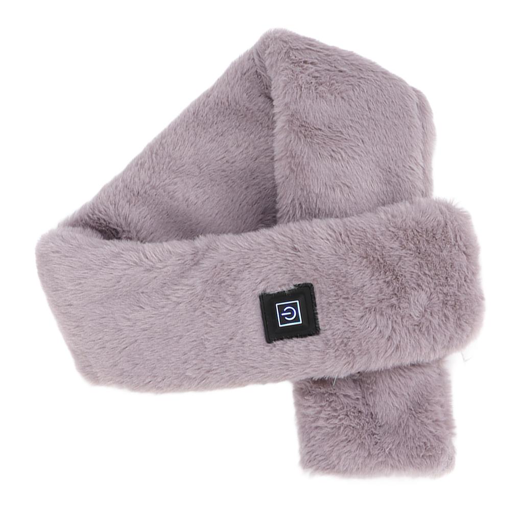 Heating Scarf Washable Foldable Comfortable Hot Compress Warm USB Adjustable Temperature Winter Clothes
