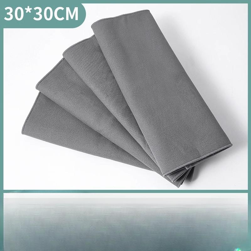 Ткань для мытья стекол без разводов и водяных знаков, утолщенная впитывающая ткань для бытовой уборки зеркал