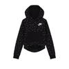 Nike Hoodie Comfortable Breathable Simple Generous Kids Hoodies Black DD7377-010