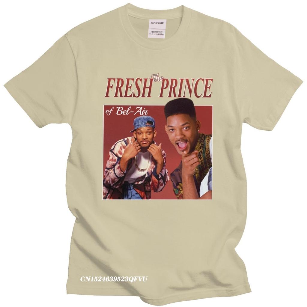 Funny The Fresh Prince Of BelAir Tshirt Men Camisas Men 90s Style Will Smith TV TShirt Carlton Banks Fan Cotton Tee