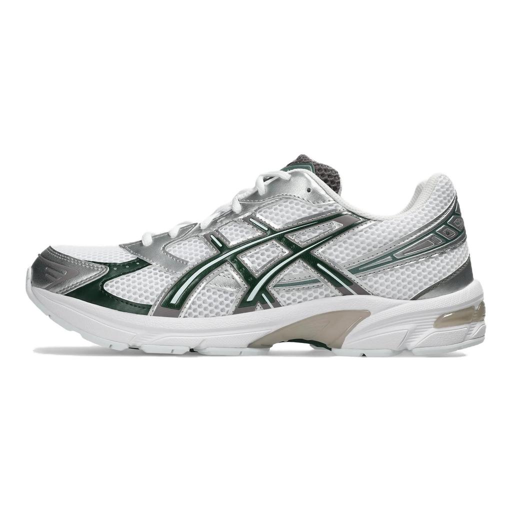 Asics Гель 1130 Поддержка Низкие Повседневные Городские Для Поездок Беговые Кроссовки Унисекс Белый Серебристый Зеленый 1203A609-106