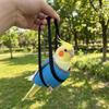 Breathable Mesh Parrot Hand Carrier Bag Portable Bird Travel Bag Parrot Anti Escape Vest  Travel