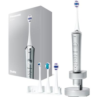 В Panasonic Sonic Vibration Doltz High Grade W Sonic Extra Fine Bristle Point Polishing Brush Charge for Overseas Silver [Выпущено в 2023 году]