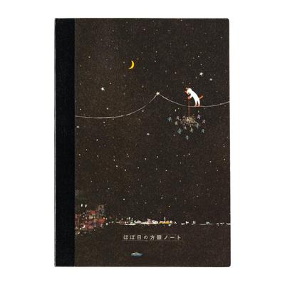 Hobonichi Techo Хироко Кубота Hobonichi Блокнот в клетку Сверкающие звезды и падающие / (A5) Сегодняшний