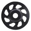 5-inch Diamond Cup Wheel, Suitable for Concrete and Stone - High Durability Grinding Disc with Beveled Teeth, Angle Grinder Compatible