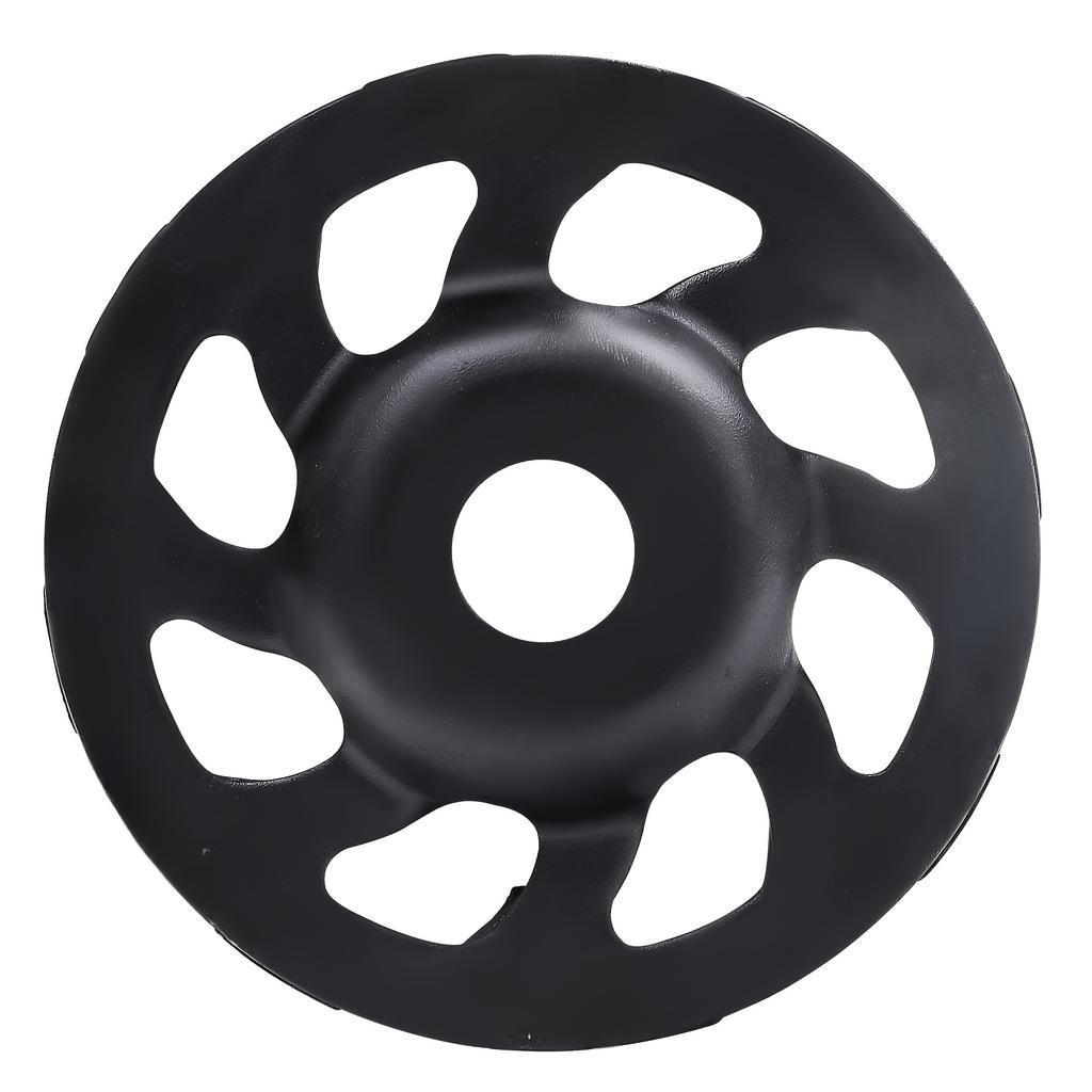 5-inch Diamond Cup Wheel, Suitable for Concrete and Stone - High Durability Grinding Disc with Beveled Teeth, Angle Grinder Compatible