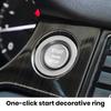 Start Stop Engine Push Button Sticker Car Accessories Self Adhesive Easy To Install Decorative Engine Start Button Decal