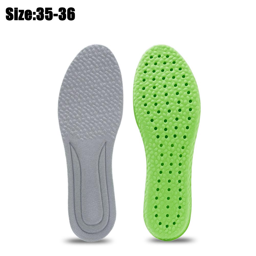 1 пара дезодорирующих спортивных амортизирующих стелек