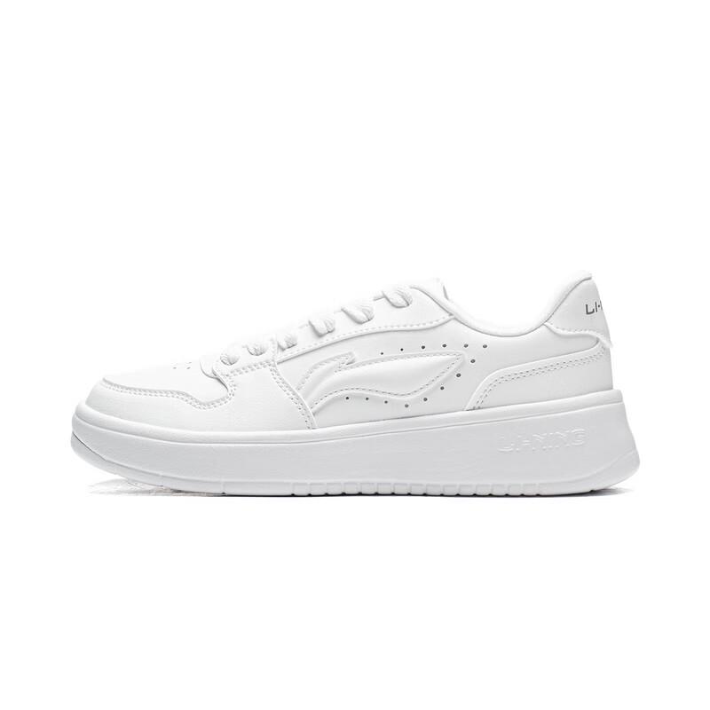Li-Ning Женские белые повседневные кеды Yuanbao