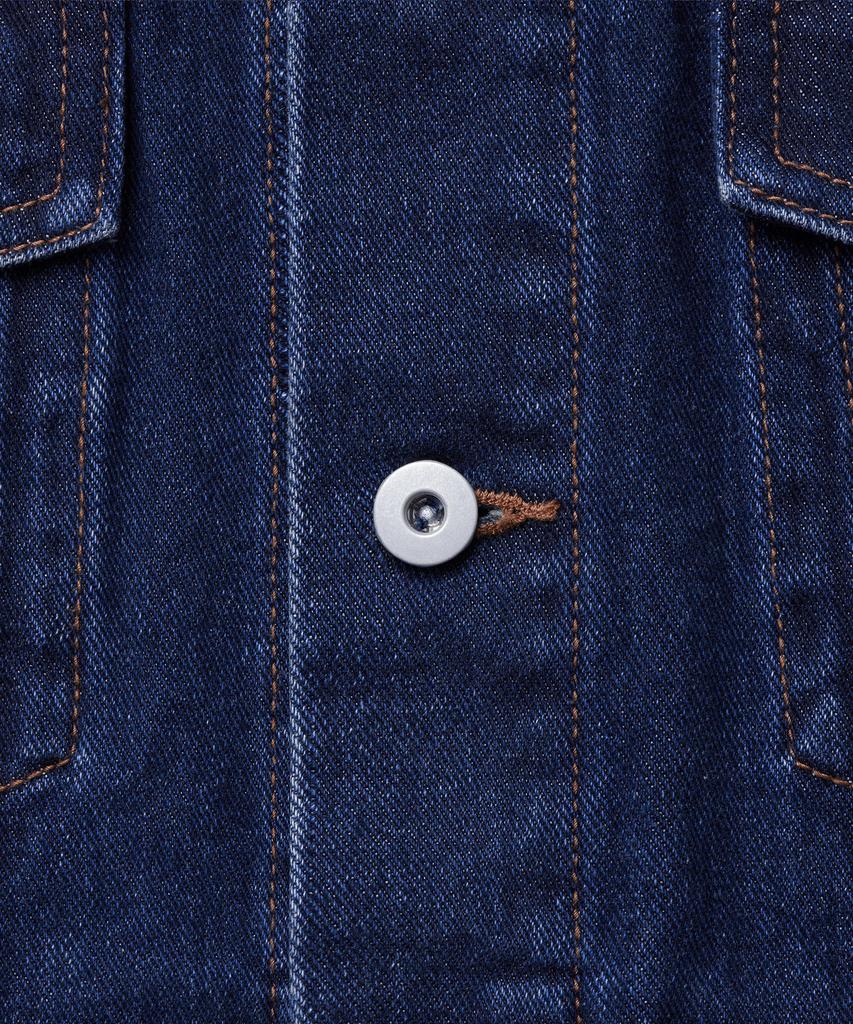 Musinsa Standard Свободная джинсовая куртка-тракер [Средний индиго]