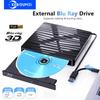 Внешний CD/DVD-привод для ноутбука, USB A/C 3.0 CD DVD-плеер, портативный RW-записывающее устройство, CD ROM-читатель/записывающее устройство, дубликатор дисков