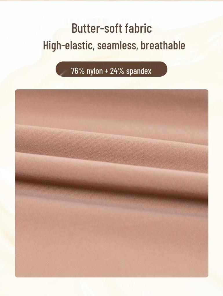 Seamless Short-Sleeve Shaping Bodysuit Thong for Women