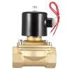 DN40 112" Two Way Brass Electric Solenoid Valve Normally Closed 220VAC