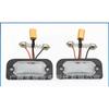 LED Rear License Plate Light Compatible with Mercedes Benz W203 2D No Decoder Required Damage Free tallation Car Accessories