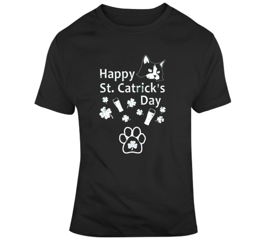 Happy St Catrick's Day Funny T Shirt Mens Womens Tees Top