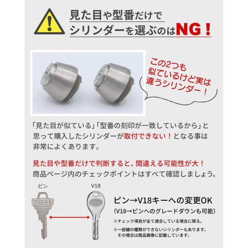 GOAL Cylinder Lock for LX, Replacement Entry Door, Pin Cylinder, Silver, GCY-53, Includes Replacement Instructions, AS, LX, LG, HD, EX