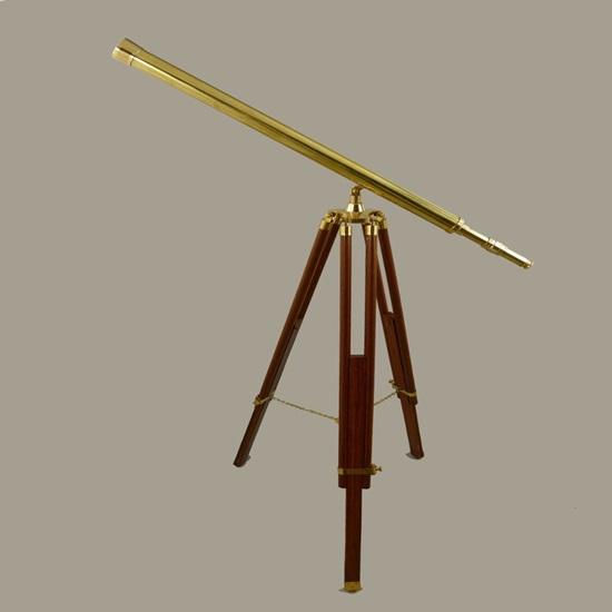 Telescope Stand Retro Nautical Decoration Gift For Boss Interior Accent Elegant Home Decor