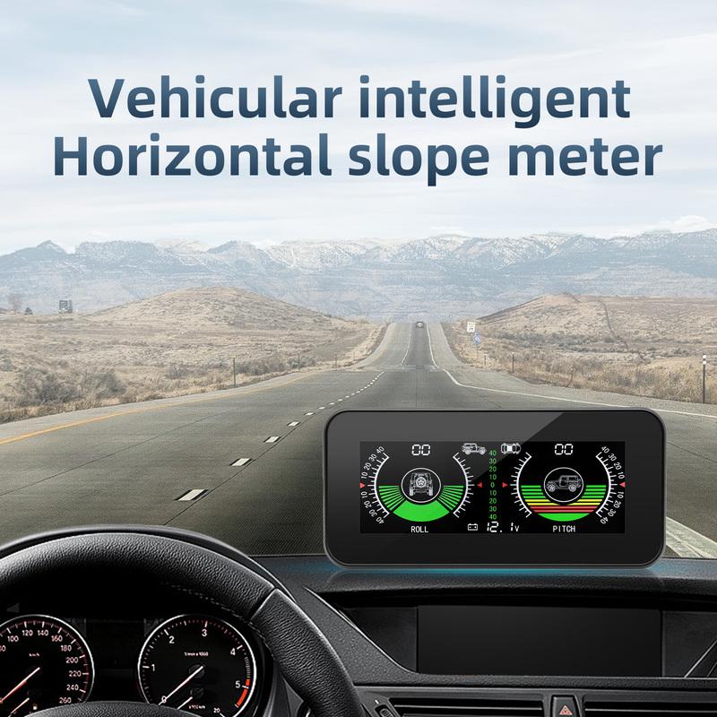 Автомобильный инклинометр GPS спидометр Внедорожные аксессуары M50 Цифровой автомобильный инклинометр Уровень Угломер спидометра MPH Компас