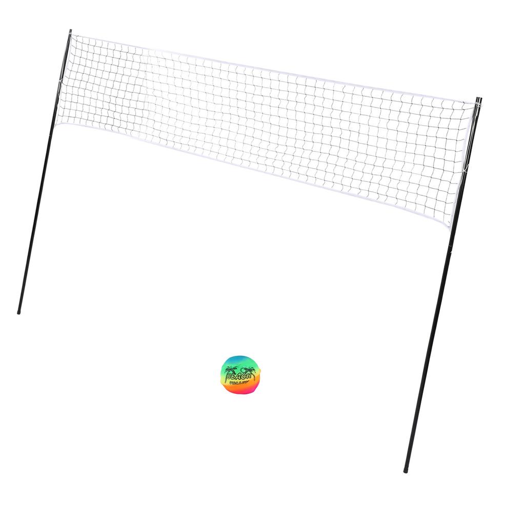 Портативная система сетки для волейбола для улицы Портативный набор для волейбола Профессиональная полная система сетки для улицы пляжа заднего двора