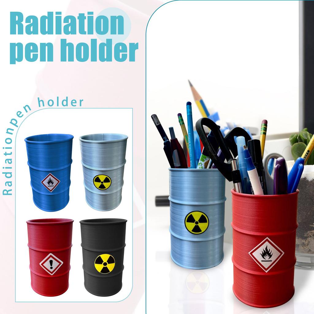 Ручка для мусорного бака и держатель для инструментов, держатель для ручки, напечатанный на 3D-принтере, держатель для ручки для стола, доступны различные цвета