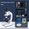 High-Definition 1200x Optical Microscope for Students - View Bacteria, Biology Set for Home Use