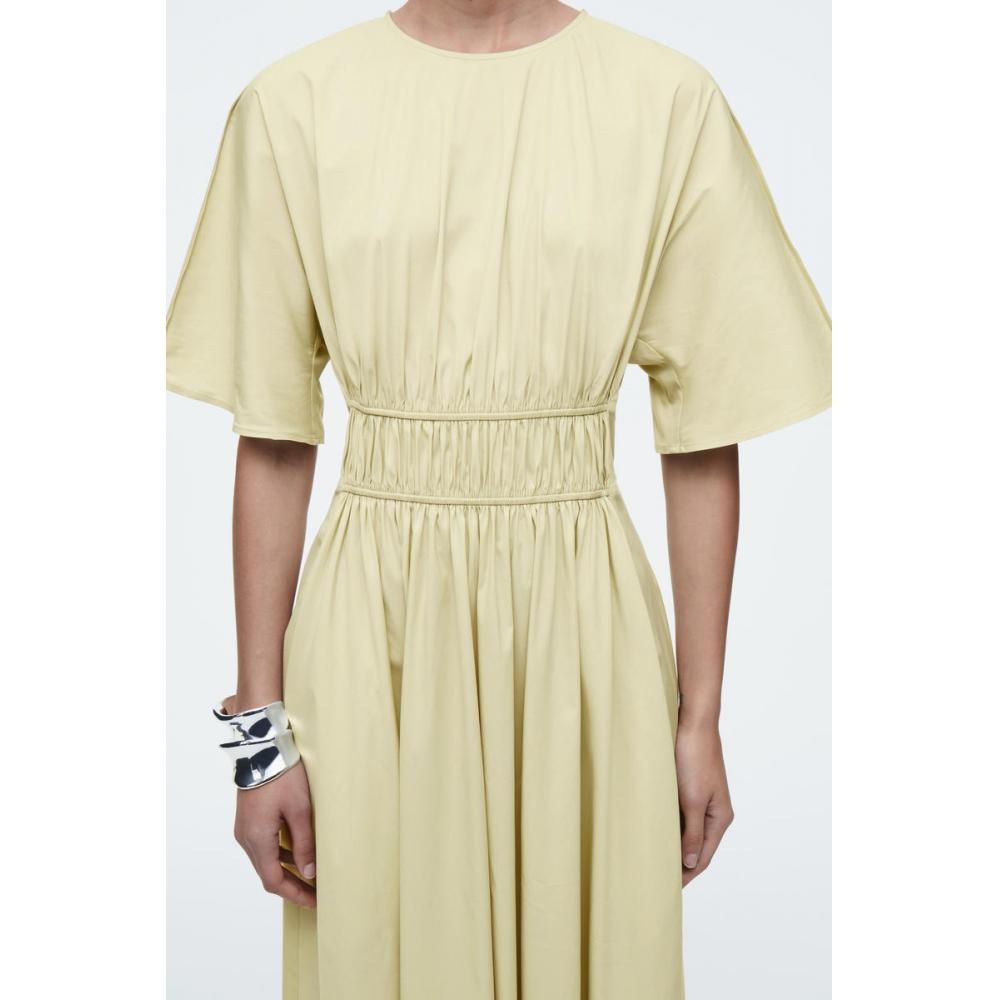 COS Платье миди с открытой спиной Japan Gather