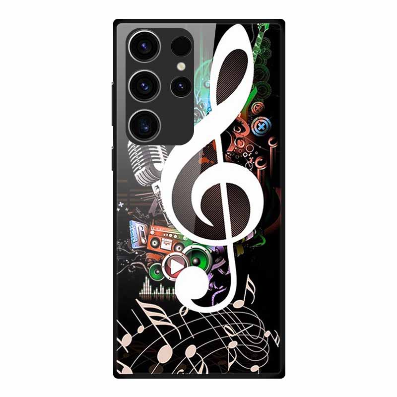 Чехол для телефона Samsung S23 Ultra Задняя крышка Чехол Закаленное стекло Мягкий Funda Для Samsung Galaxy S23 Plus Чехол S 23 + Ultra Coque