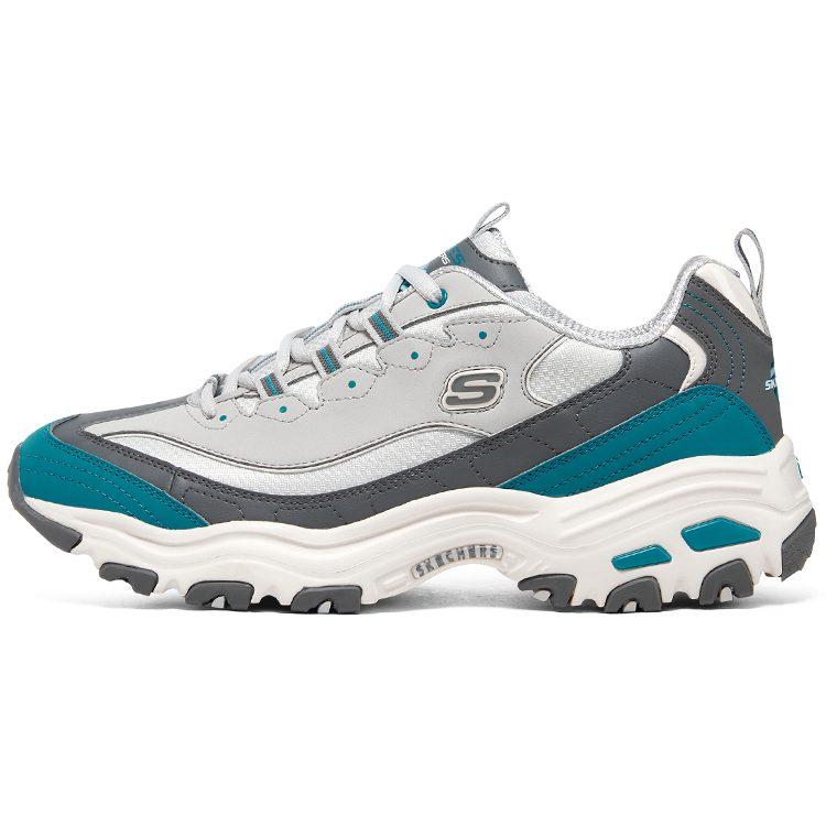 Skechers Кроссовки D'lites 1.0 'Бежевый Серый Синий' 894256-GRY