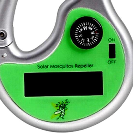 Mosquito Repeller Ultrasonic Anti-moustique Solar Charging Portable Smooth Lightweight Effective Outdoor Fishing Camping Mosquito Repellent Tool